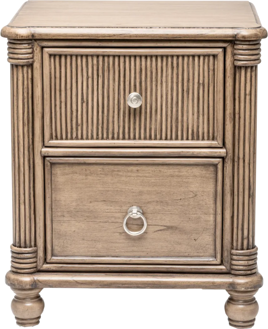 Alzim Brown Nightstand - Thumbnail - Image 6