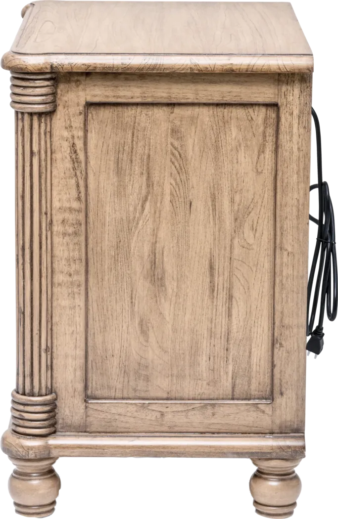 Alzim Brown Nightstand - Thumbnail - Image 8