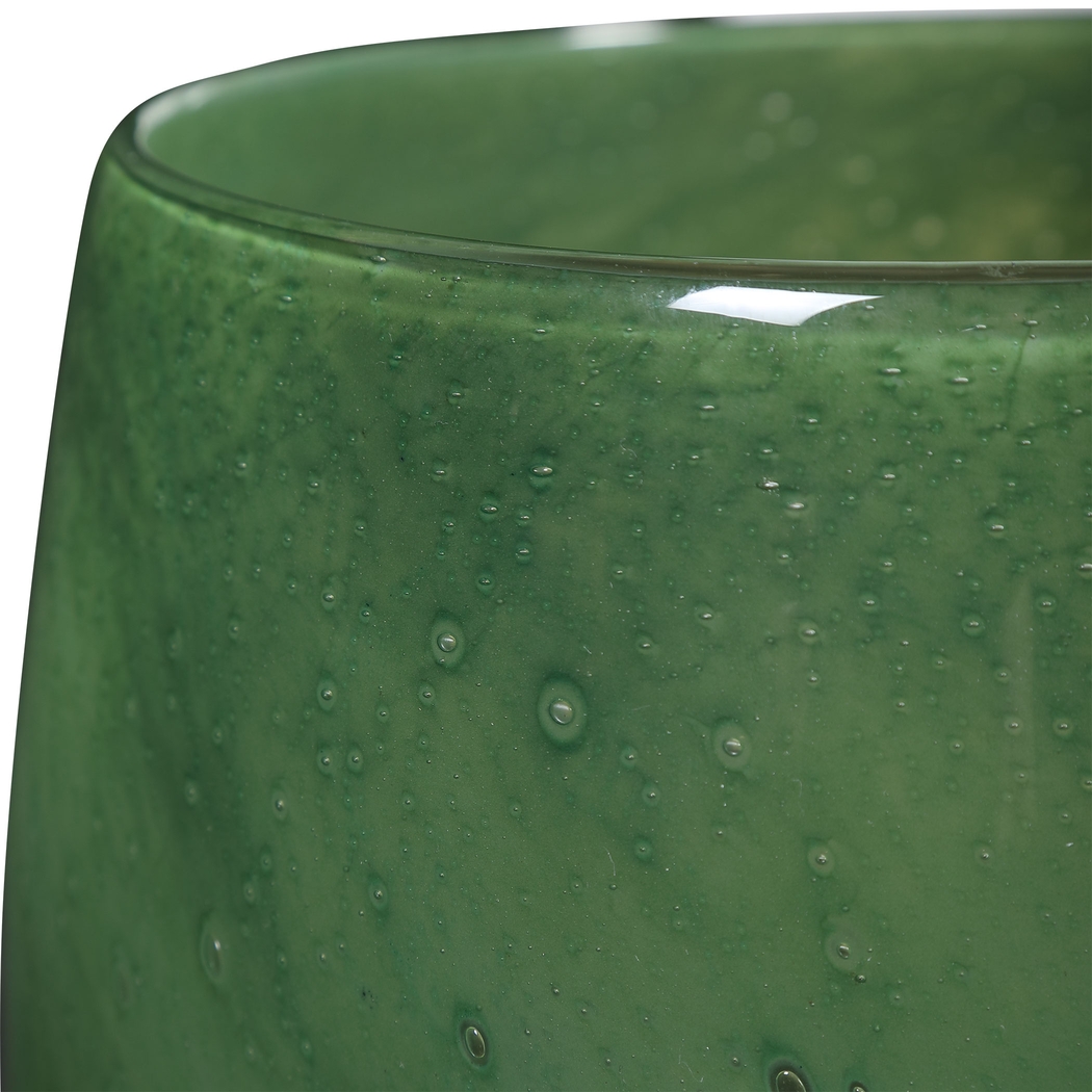 Alzora Green Vase, Set of 2 - Thumbnail - Image 2