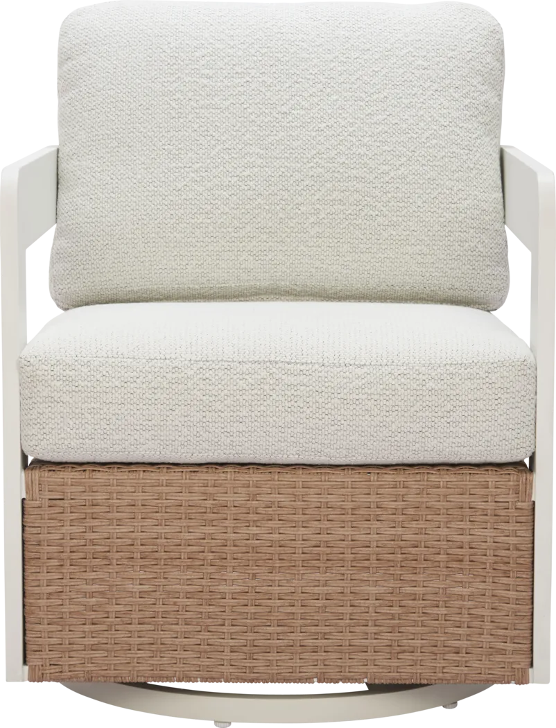 Amabalis White Swivel Chair - Thumbnail - Image 5