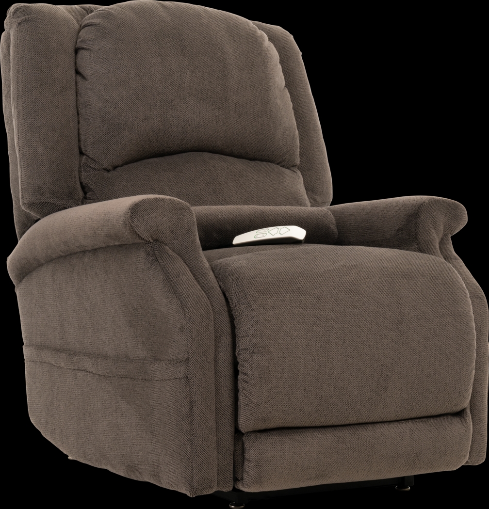 Amabell Gray Power Lift Recliner - Thumbnail - Image 1