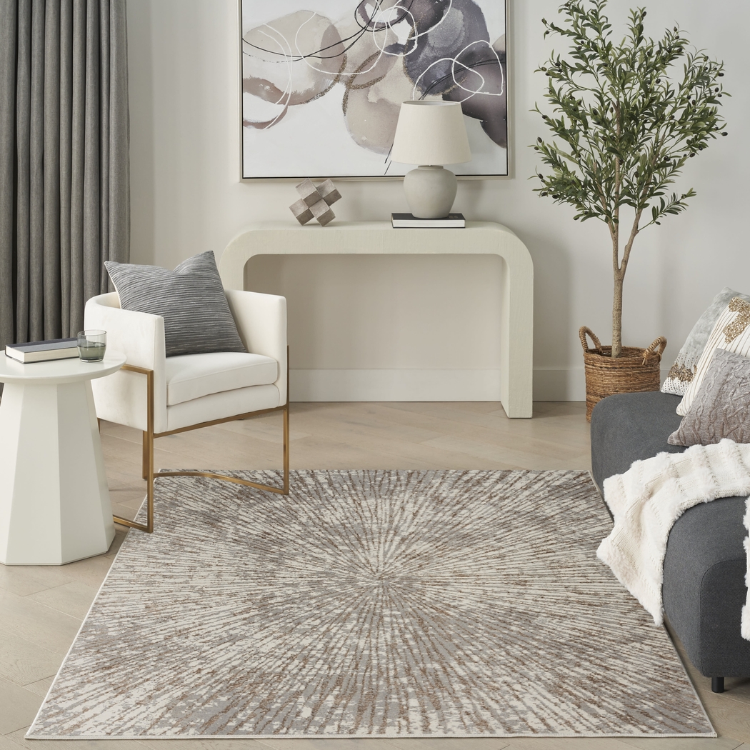 Amadou Gray 8' x 10' Rug - Thumbnail - Image 4
