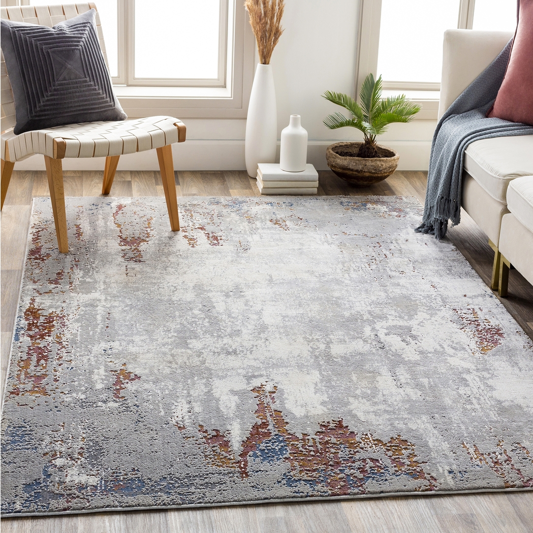 Amaira Gray 7'10 x 10'3 Rug - Thumbnail - Image 7