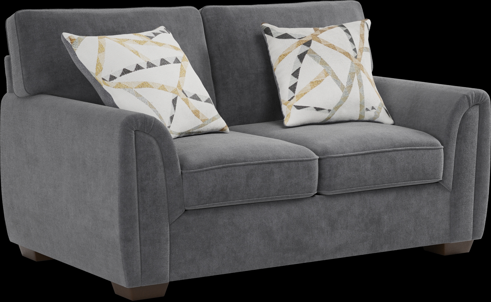 Amalie Gray 2 Pc Living Room - Thumbnail - Image 7