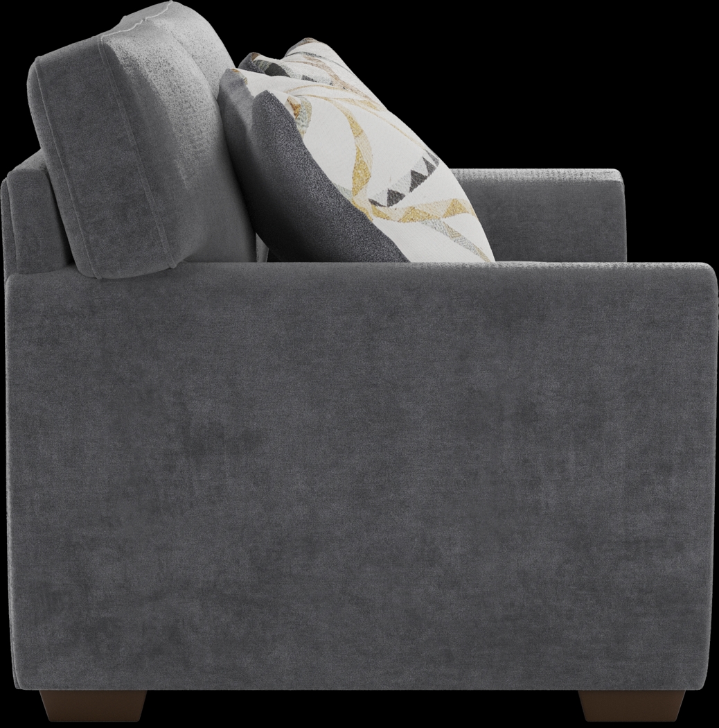 Amalie Gray 2 Pc Living Room - Thumbnail - Image 8