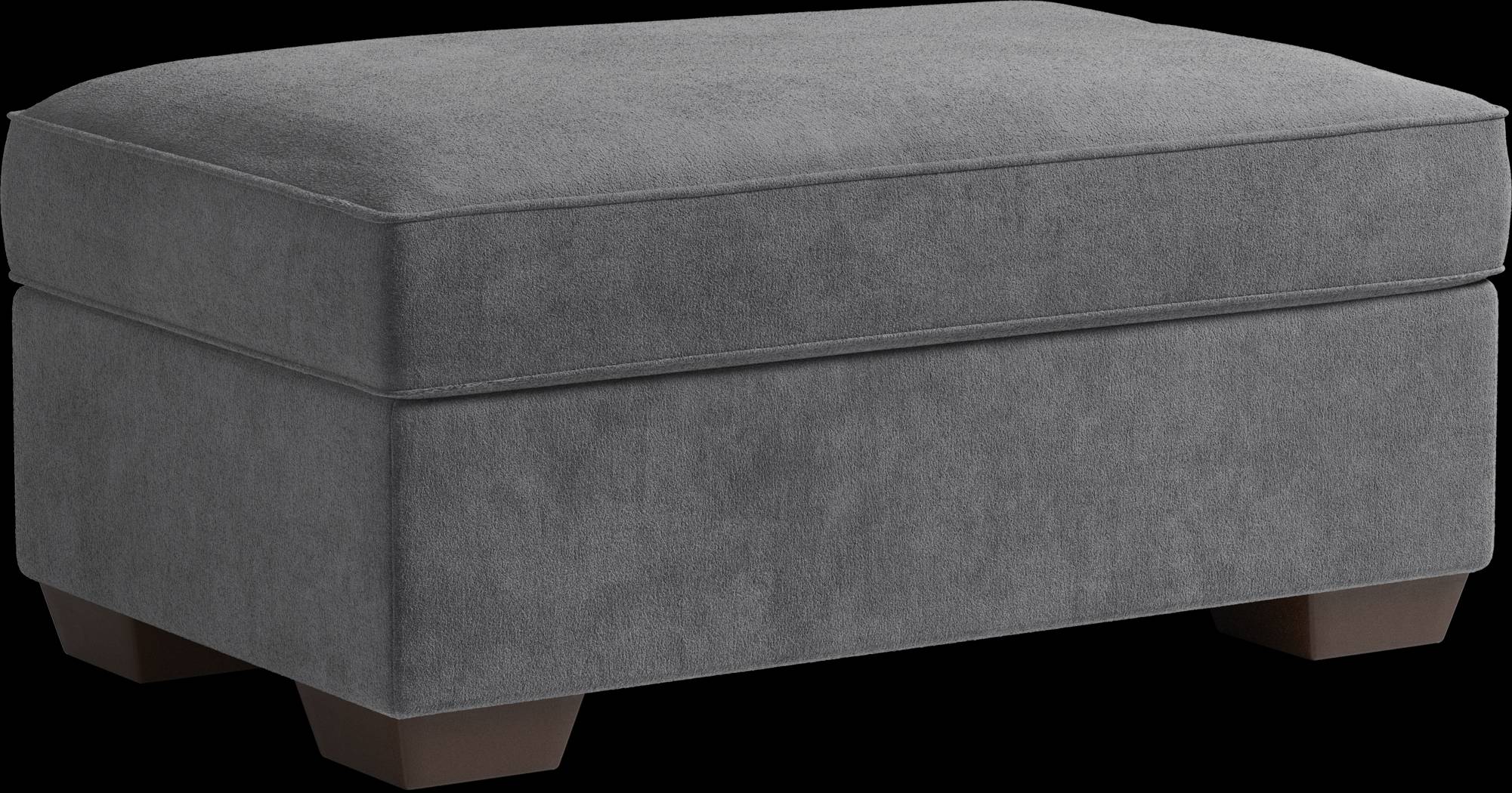 Amalie Gray Ottoman - Thumbnail - Image 2