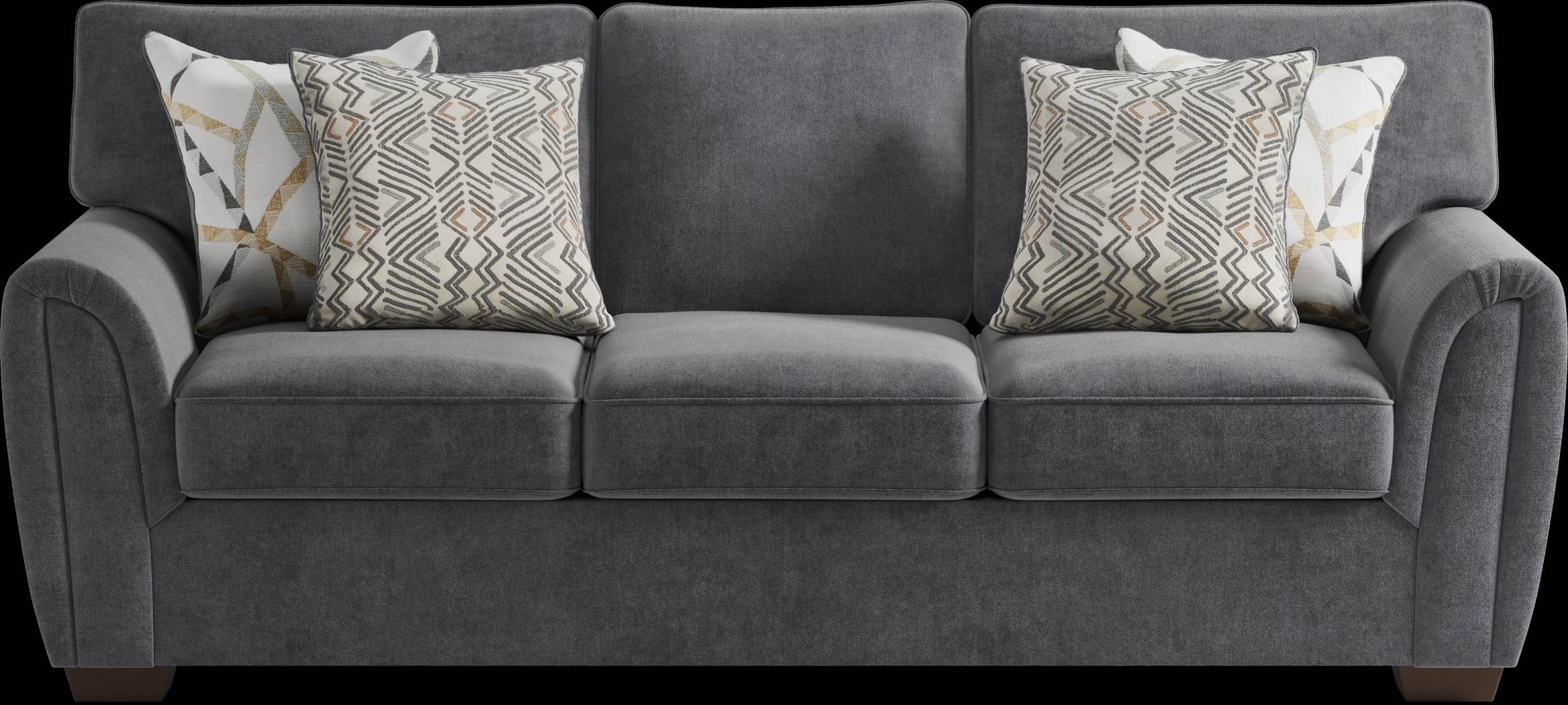 Amalie Gray 2 Pc Living Room - Thumbnail - Image 2