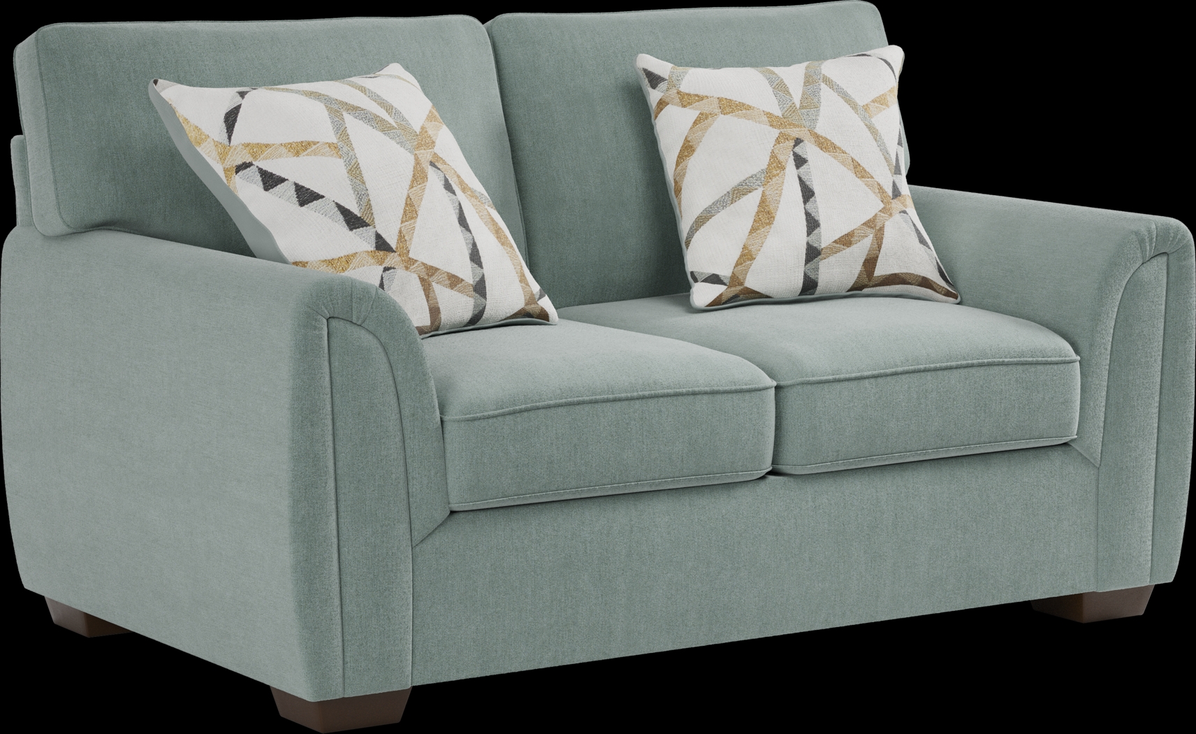 Amalie Teal 5 Pc Living Room - Thumbnail - Image 8