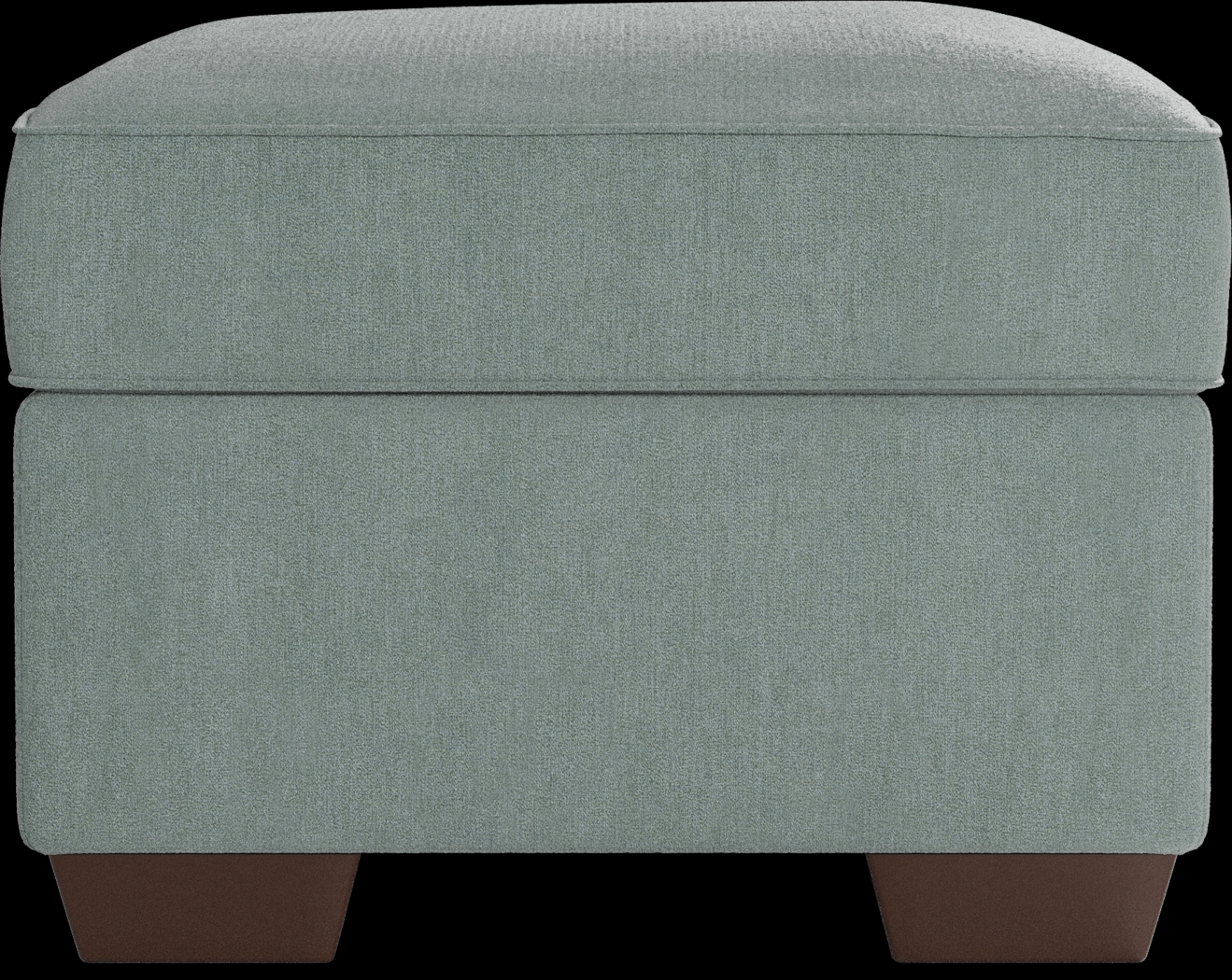 Amalie Teal Ottoman - Thumbnail - Image 3