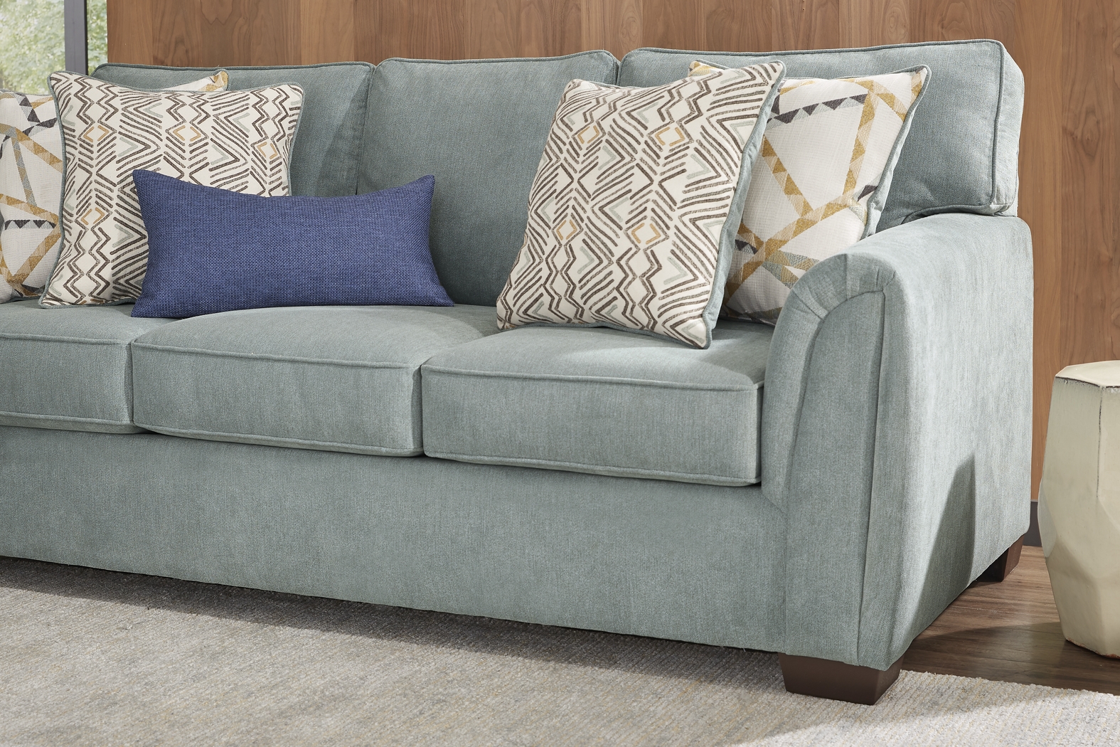 Amalie Teal 5 Pc Living Room - Thumbnail - Image 6