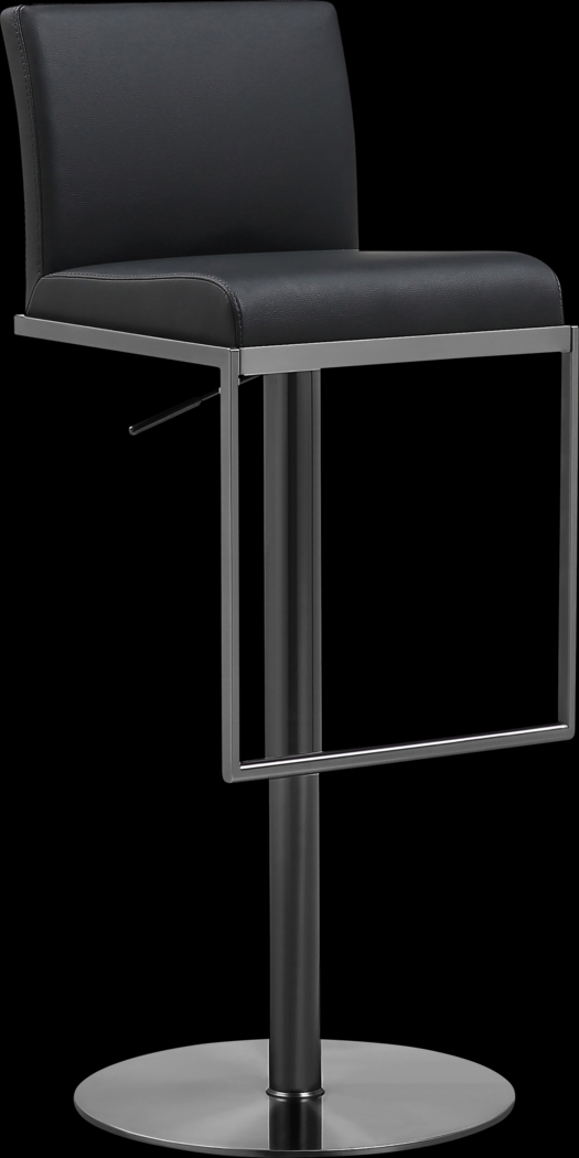 Amanor Black Barstool - Thumbnail - Image 1