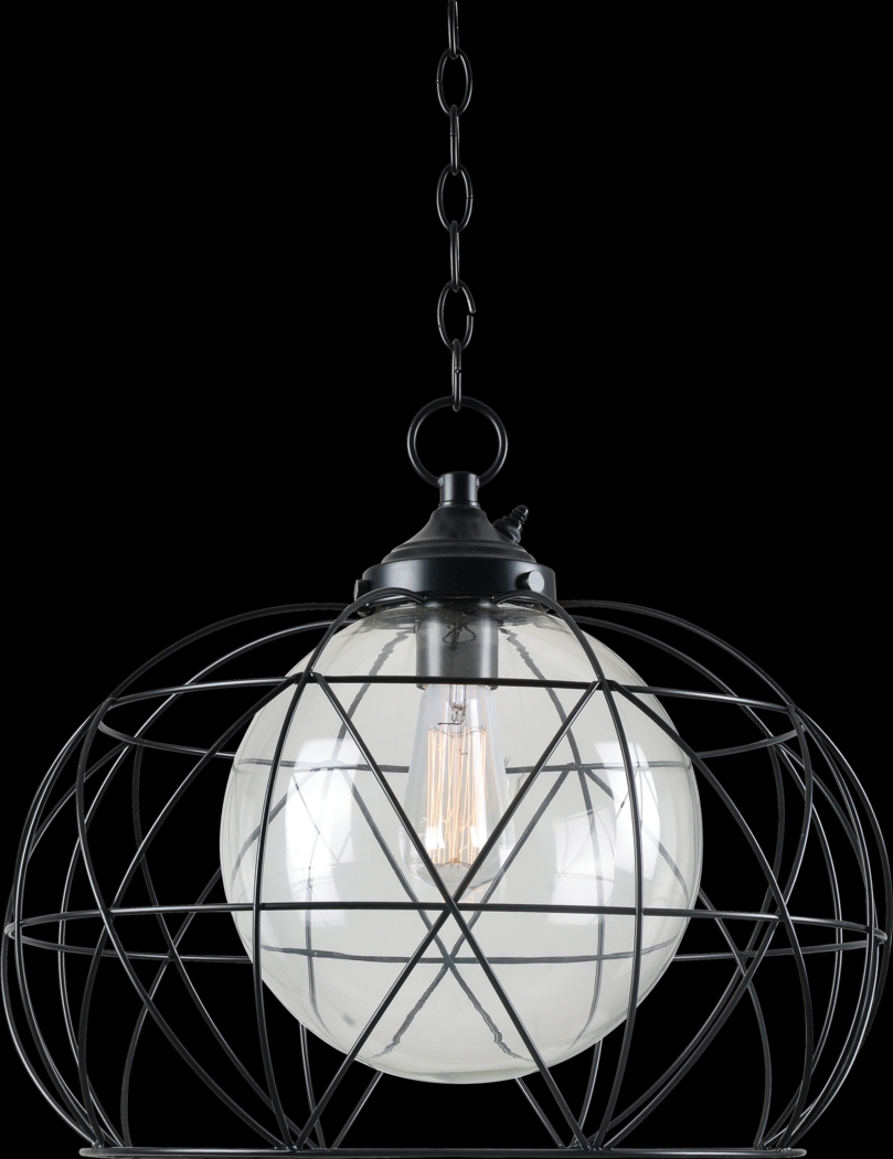 Amapola Black Outdoor Chandelier - Thumbnail - Image 1