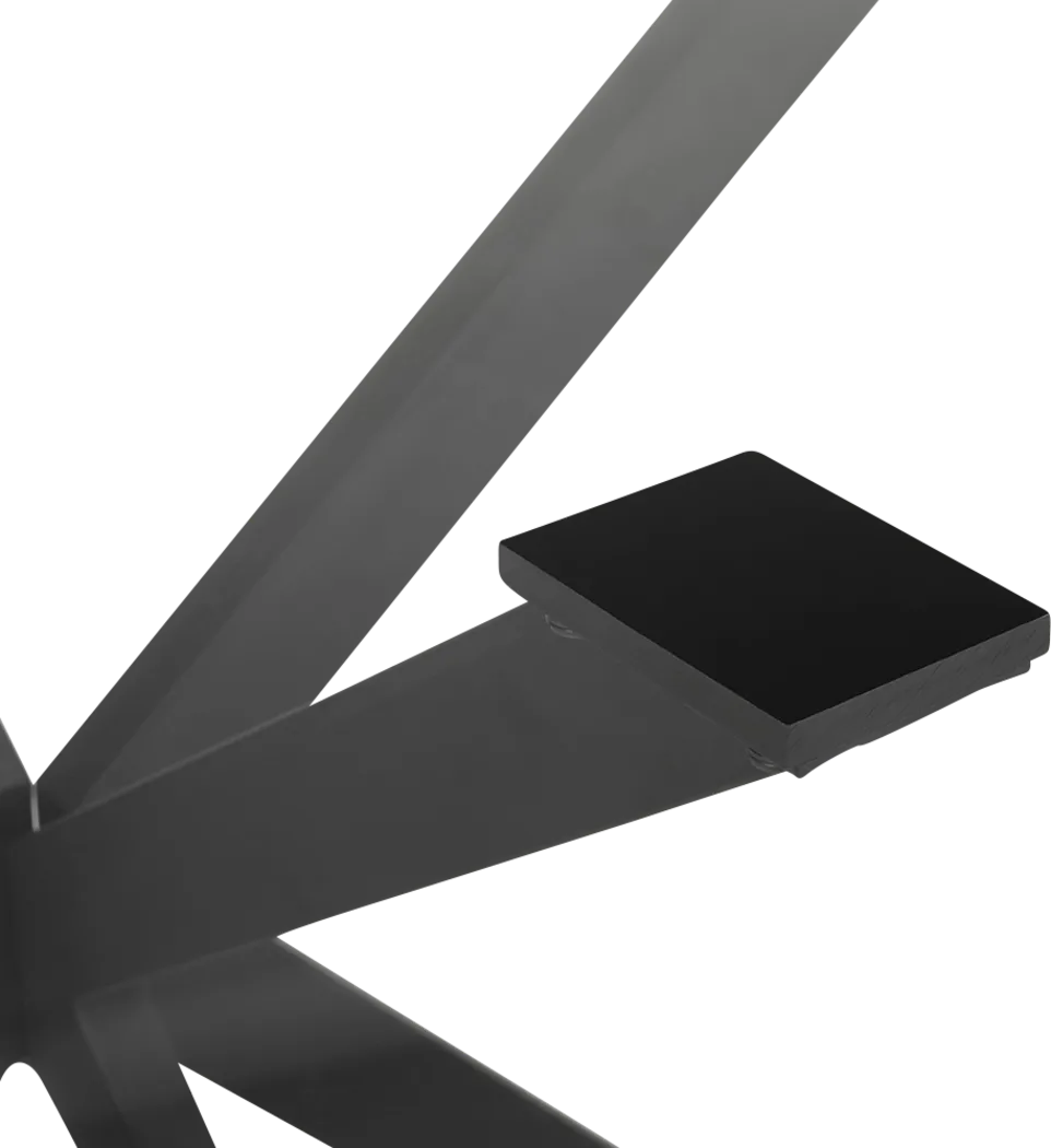 Amapola Way Black Dining Table - Thumbnail - Image 2