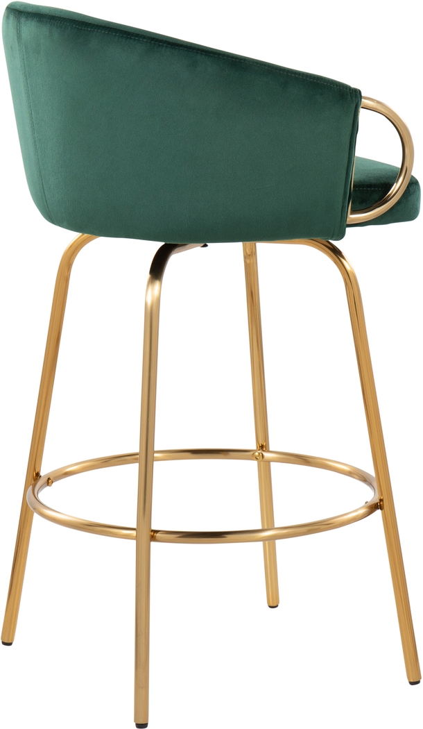 Amarante Green Counter Stool Set of 2 - Thumbnail - Image 4
