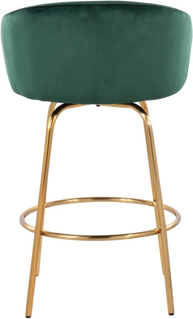 Amarante Green Counter Stool Set of 2 - Thumbnail - Image 5