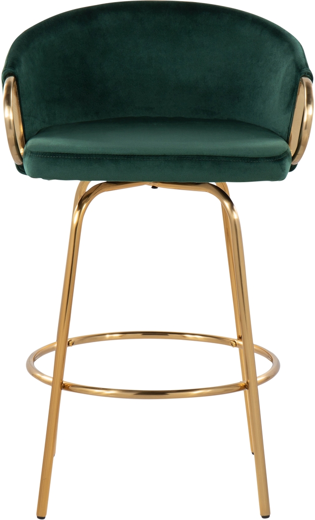 Amarante Green Counter Stool Set of 2 - Thumbnail - Image 6