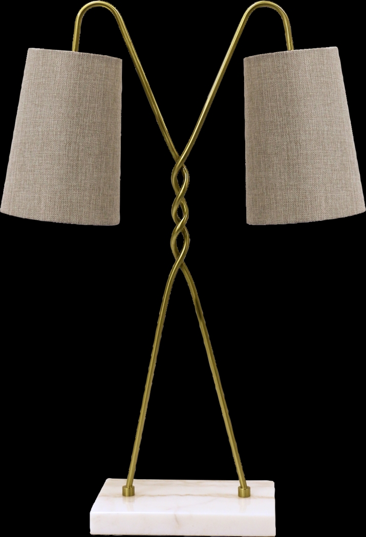 Amaretto Isle Brass Lamp - Thumbnail - Image 1