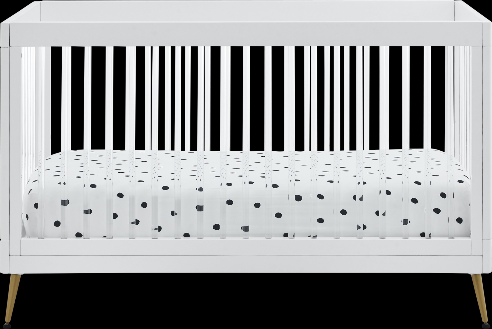 Kids Amarine White Convertible Crib - Thumbnail - Image 1