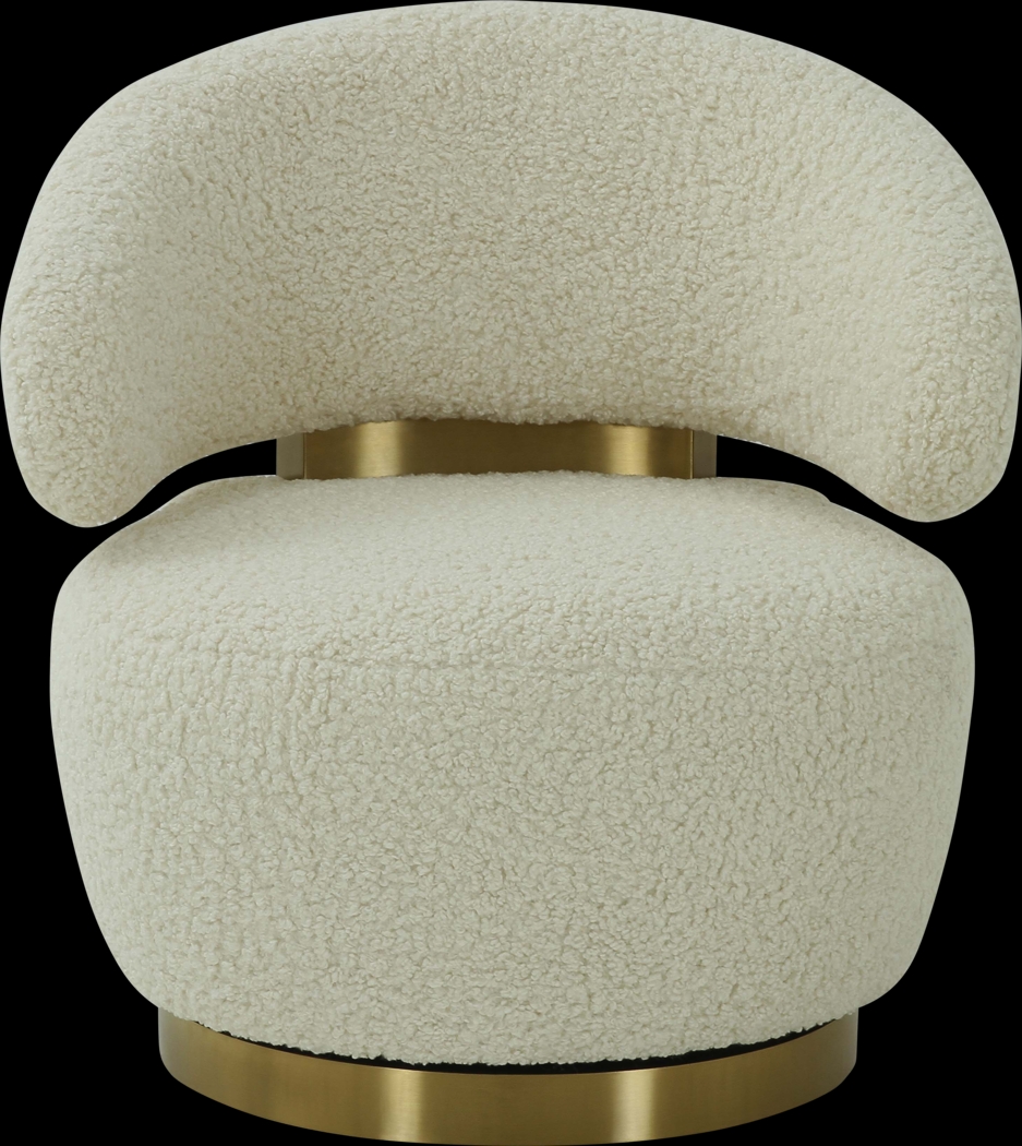 Amarjay Beige Accent Chair - Thumbnail - Image 2