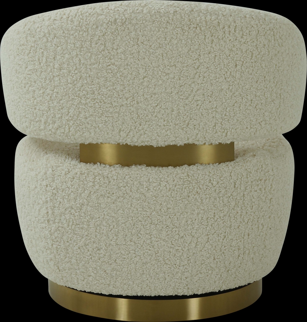 Amarjay Beige Accent Chair - Thumbnail - Image 3