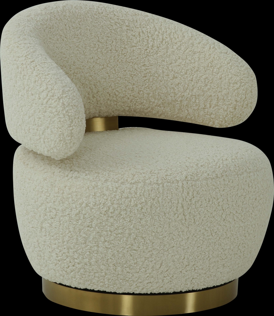 Amarjay Beige Accent Chair - Thumbnail - Image 1