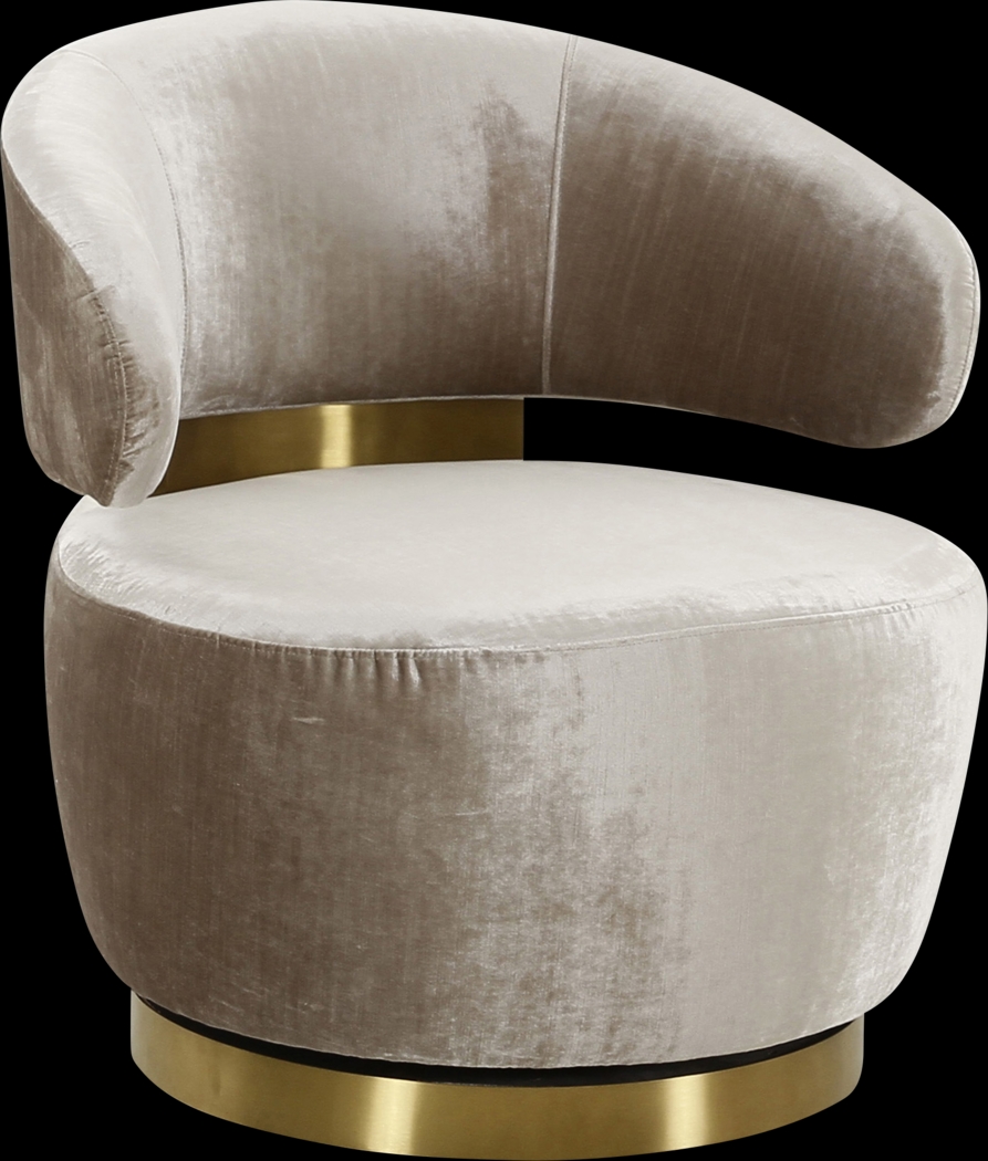 Amarjay Champagne Accent Chair - Thumbnail - Image 1