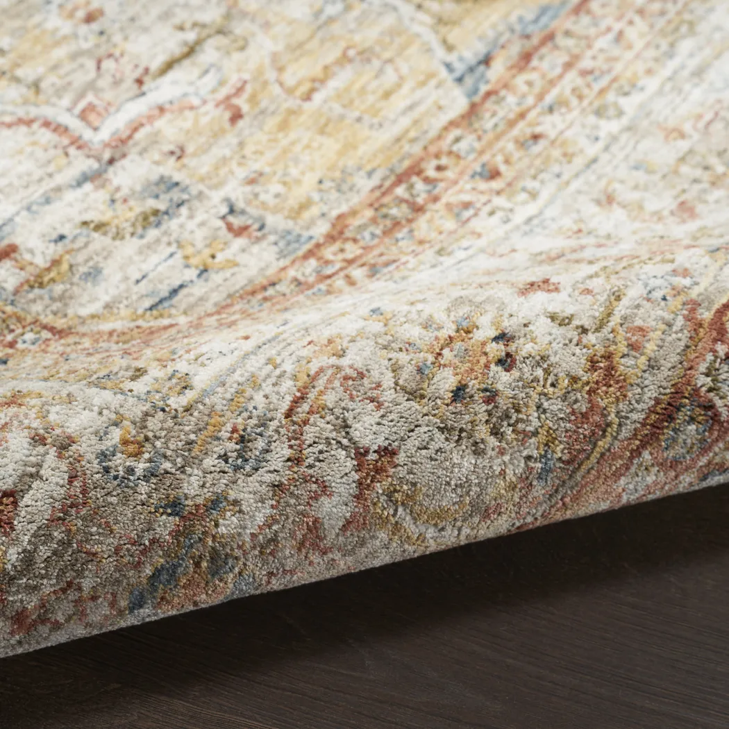 Amaru Beige 7'10 x 10'4 Rug - Thumbnail - Image 3