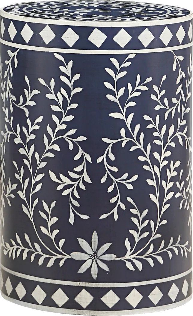 Amaryllis Blue Accent Table - Thumbnail - Image 2