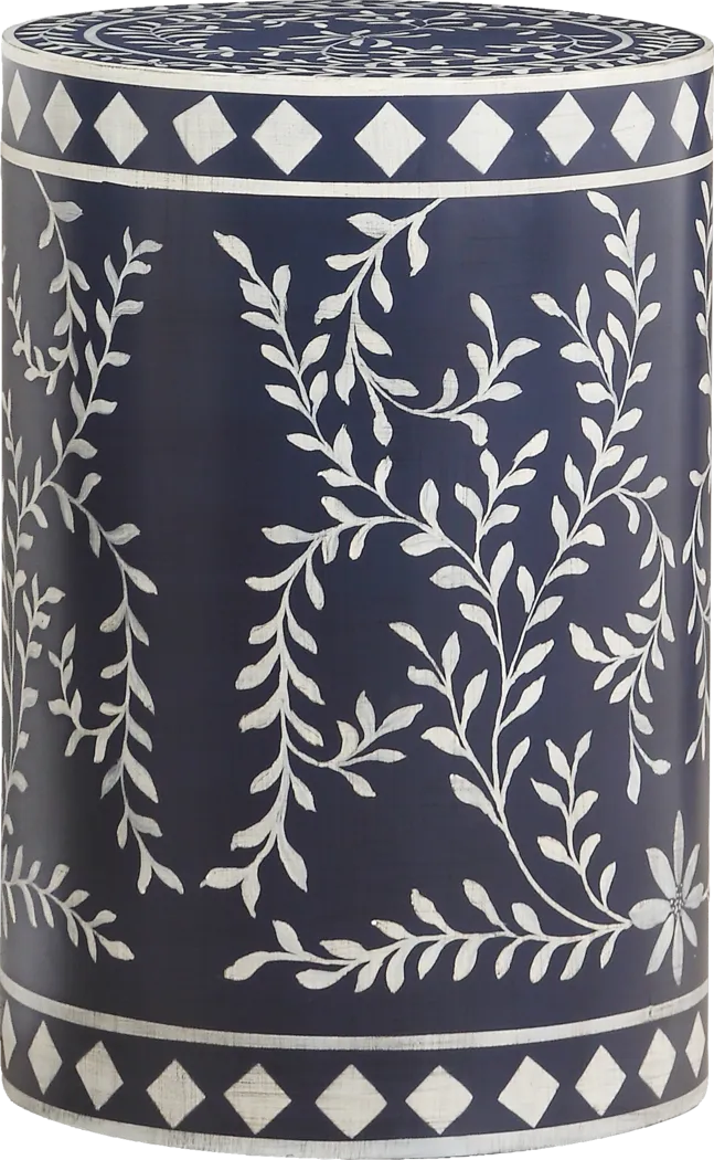 Amaryllis Blue Accent Table - Thumbnail - Image 1