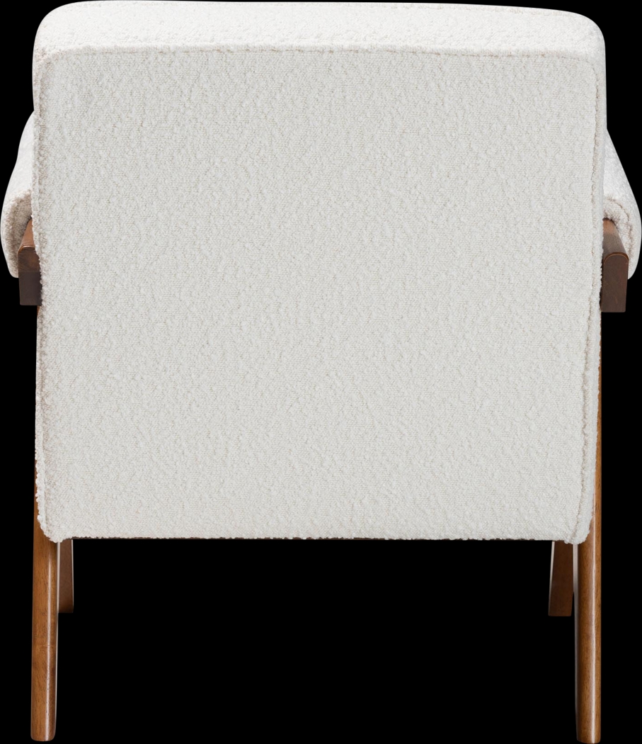 Amatasia Cream Accent Chair - Thumbnail - Image 7