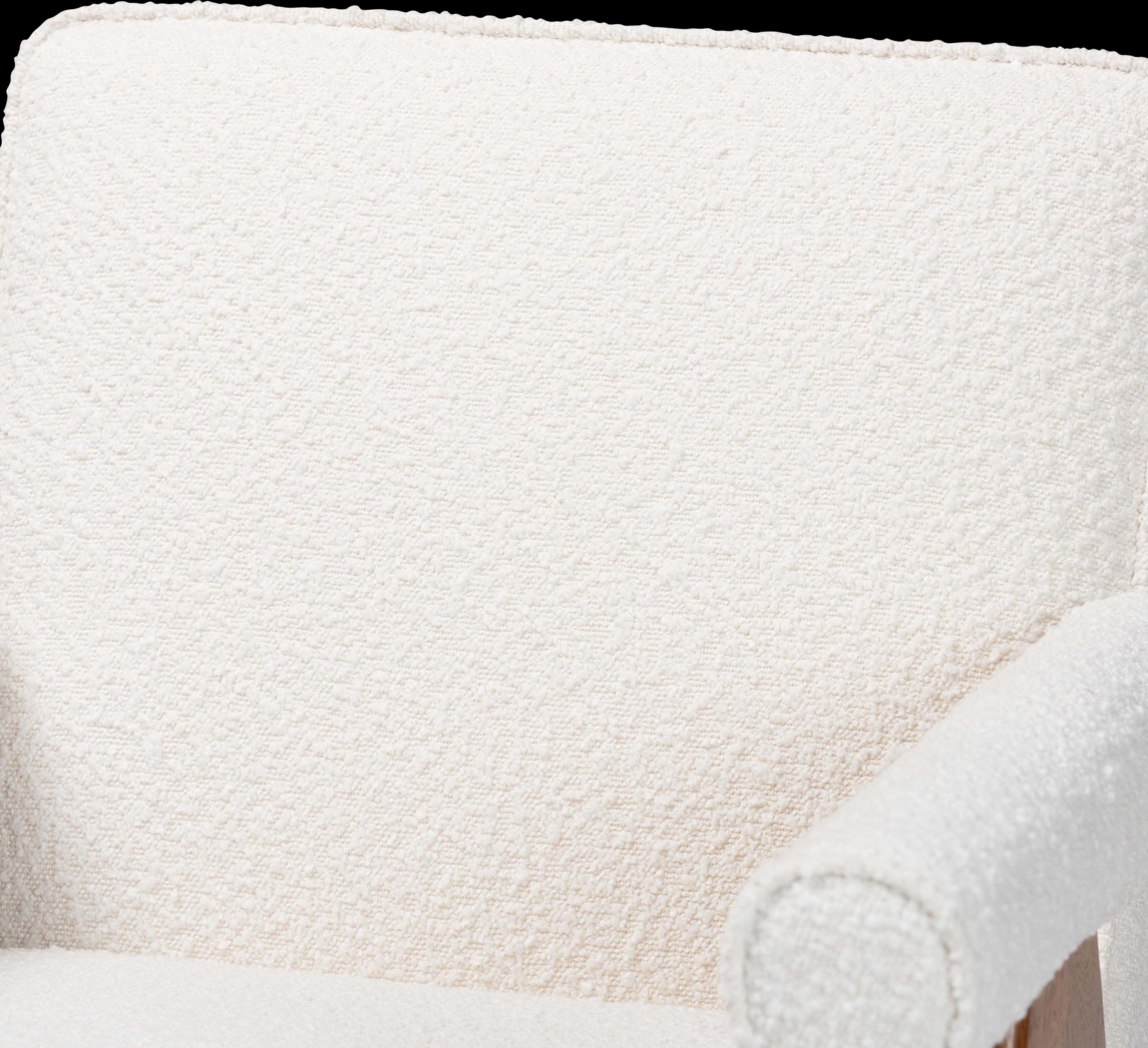 Amatasia Cream Accent Chair - Thumbnail - Image 8