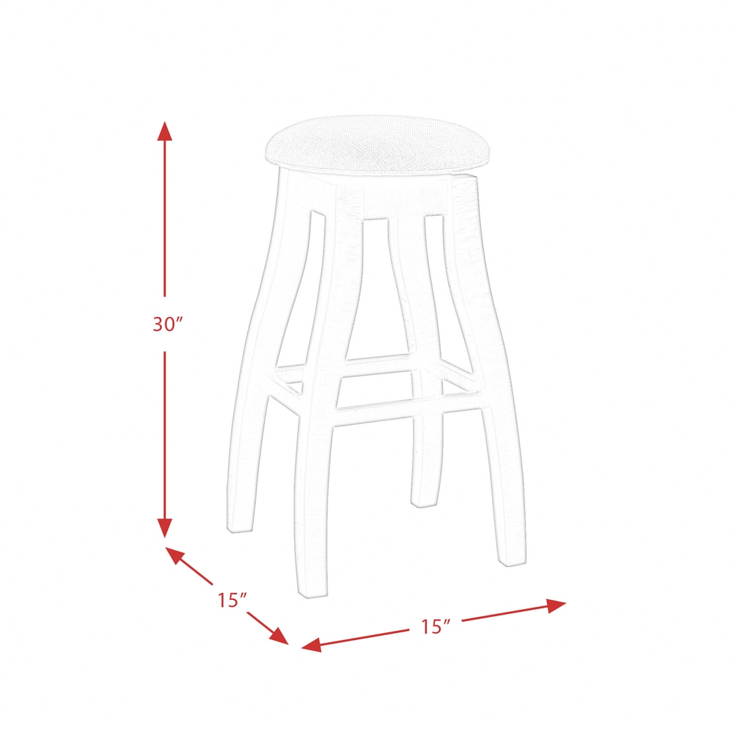 Amawalk Brown Bar Stool Set - Thumbnail - Image 3