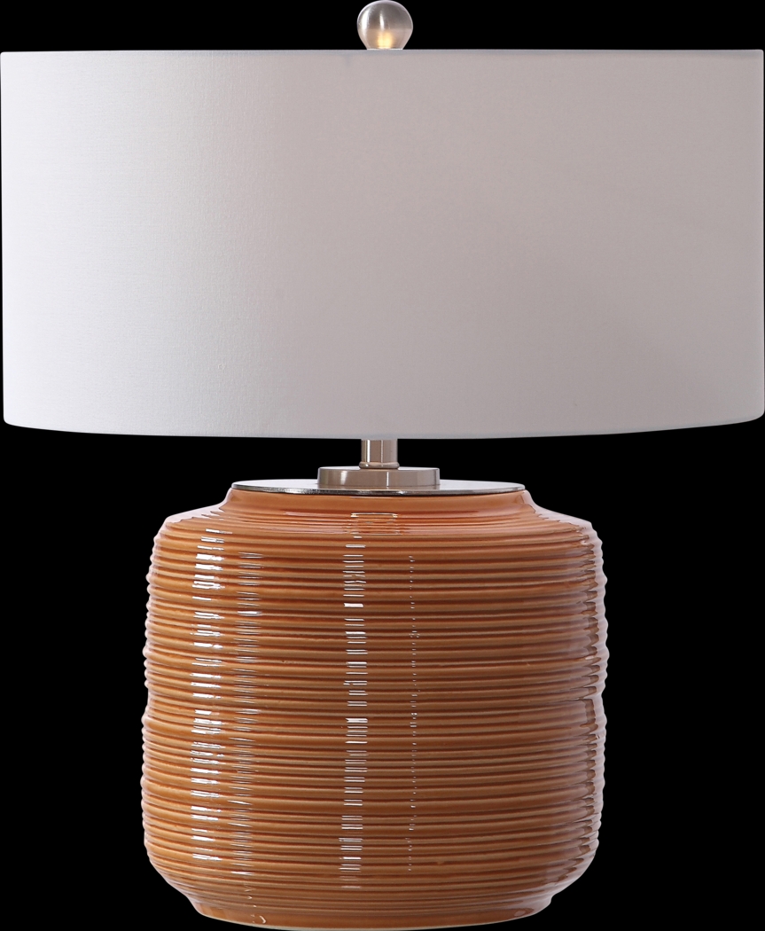 Amaya Street Orange Lamp - Thumbnail - Image 1