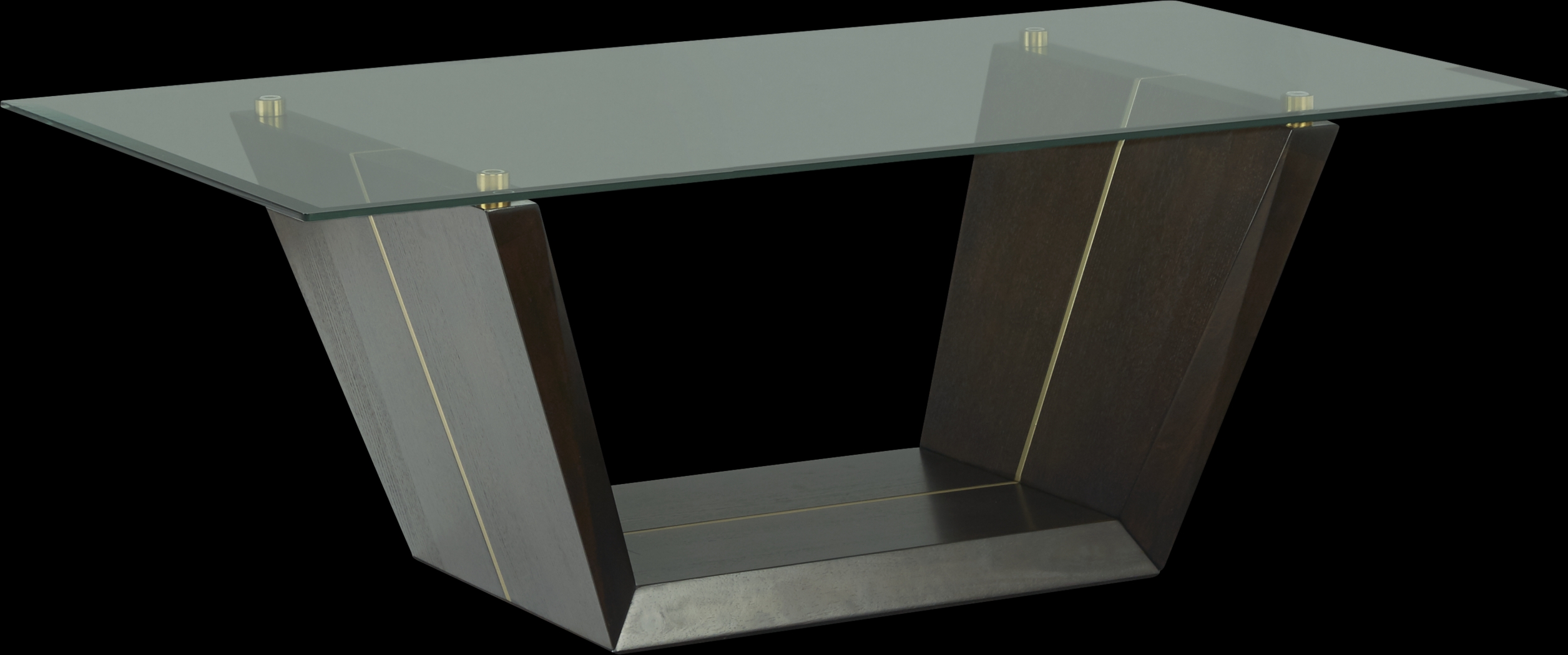 Ambassador Place Espresso Cocktail Table - Thumbnail - Image 1