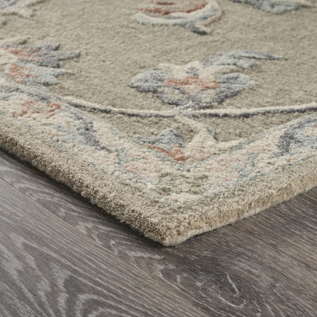 Ambenlas Taupe 5' x 7' Rug - Thumbnail - Image 3