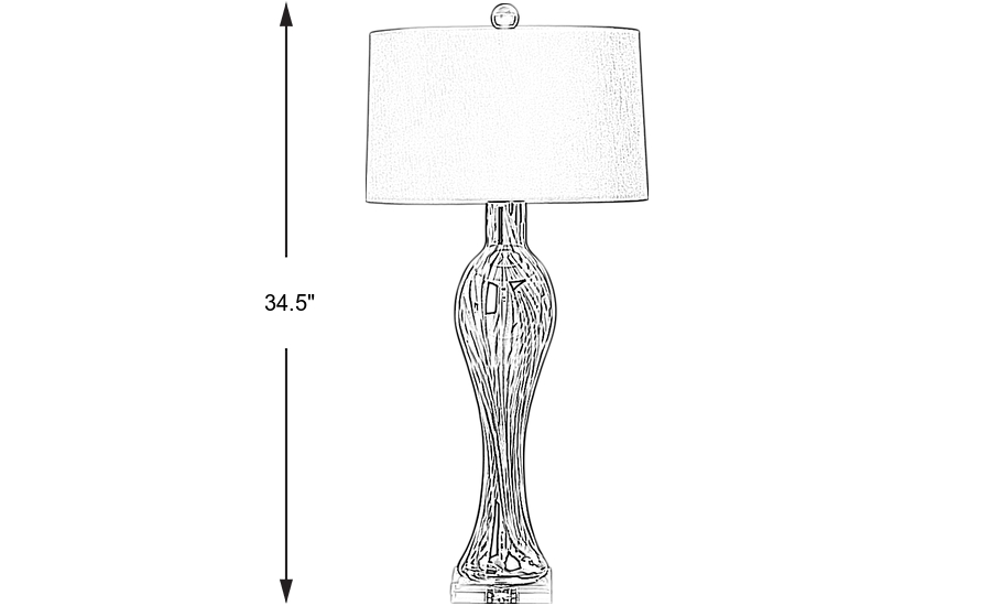 Dimension Image. Please refer to the Dimension Tab on this page for dimension details.