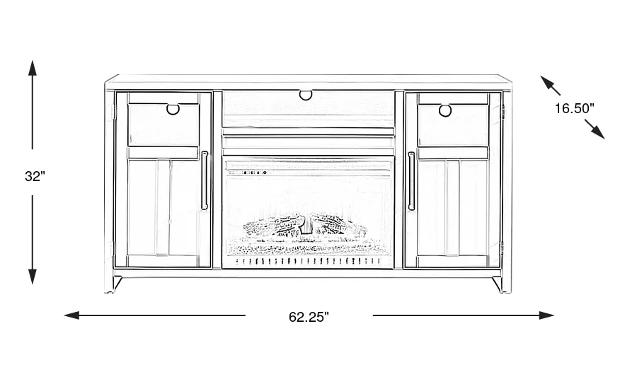 Dimension Image. Please refer to the Dimension Tab on this page for dimension details.