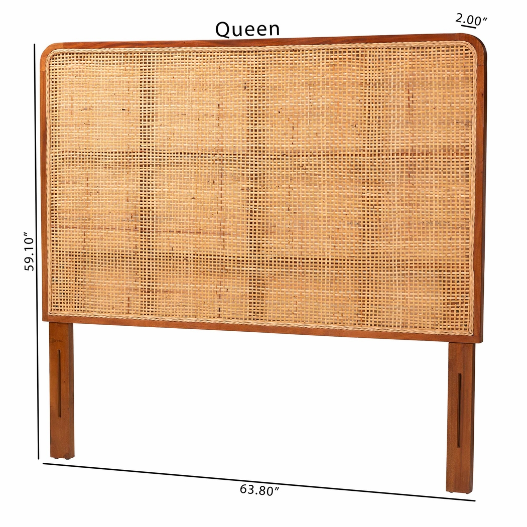 Amberjacky Brown Queen Headboard - Thumbnail - Image 5