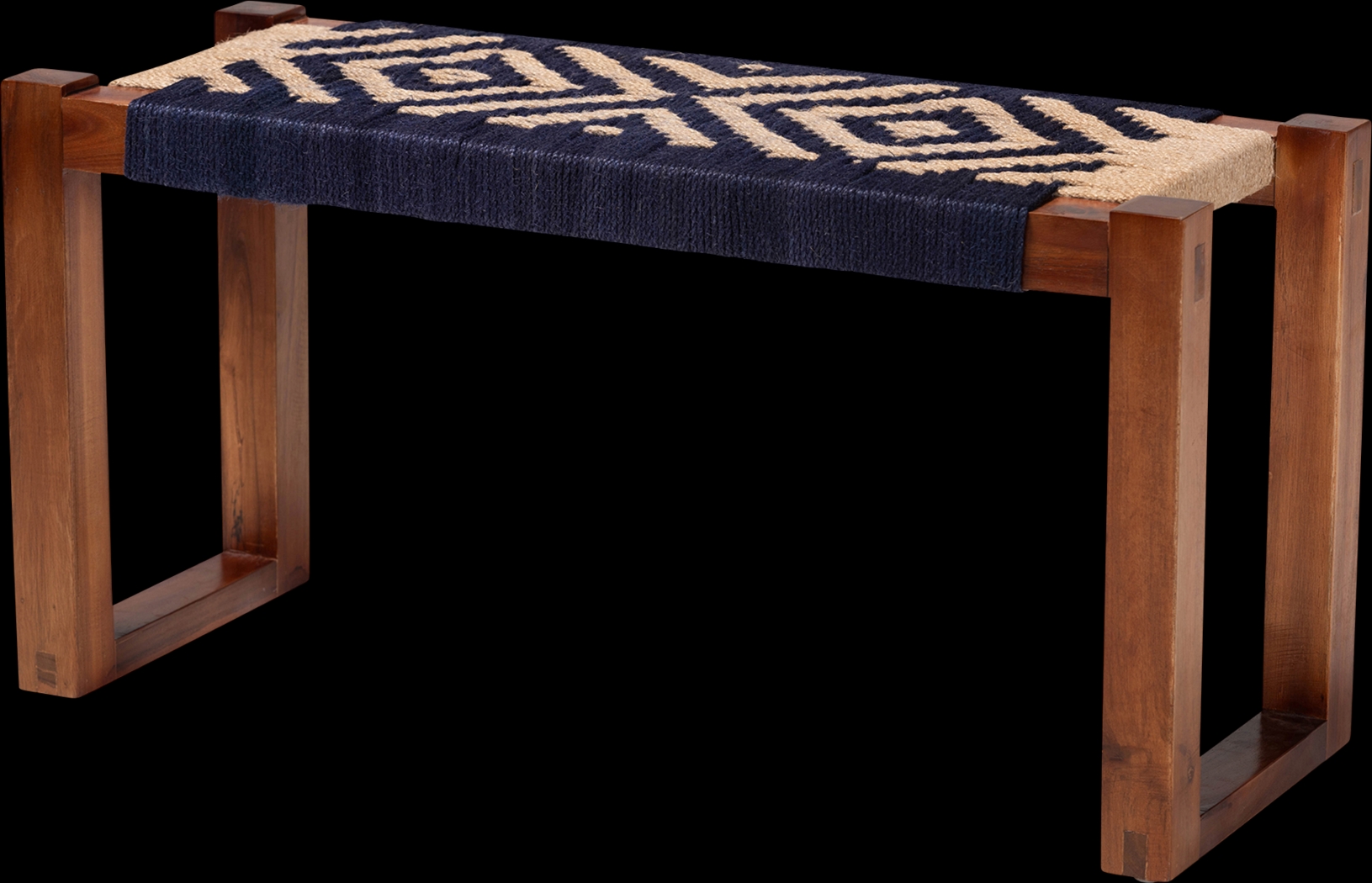 Amberleigh Brown Accent Bench - Thumbnail - Image 1