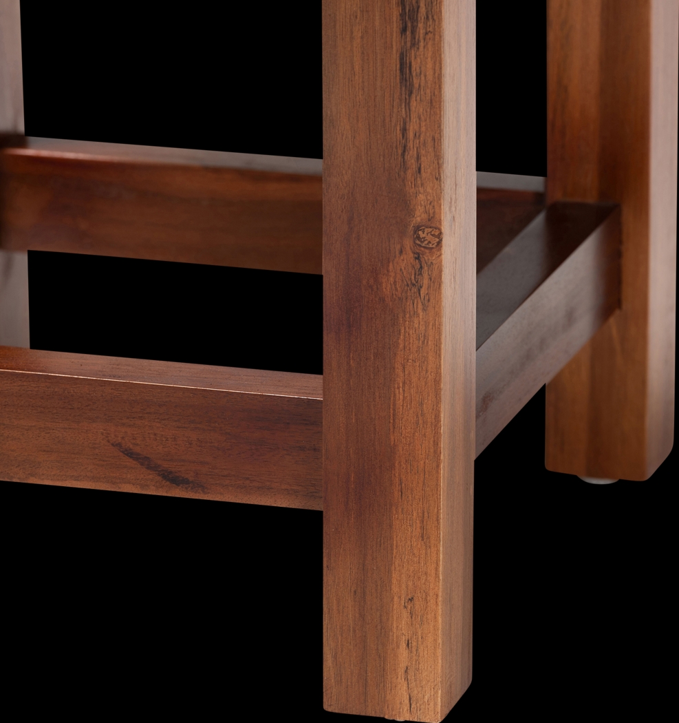 Amberleigh Brown Footstool - Thumbnail - Image 6