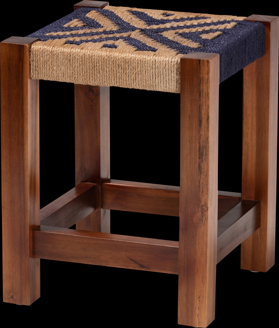 Amberleigh Brown Footstool - Thumbnail - Image 1