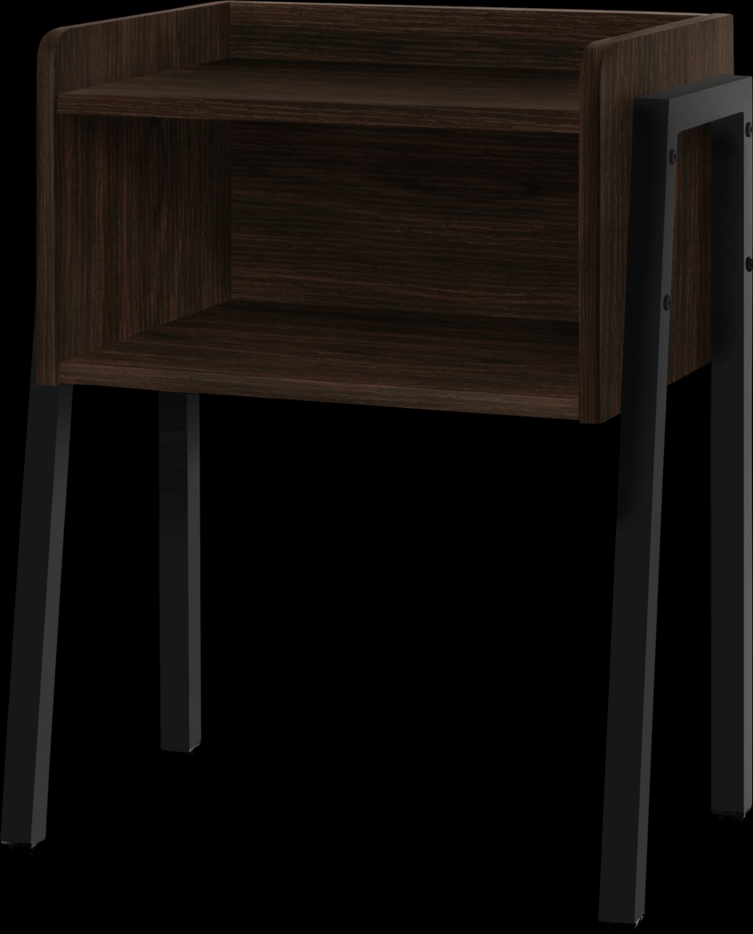 Amberstone Espresso End Table - Thumbnail - Image 2