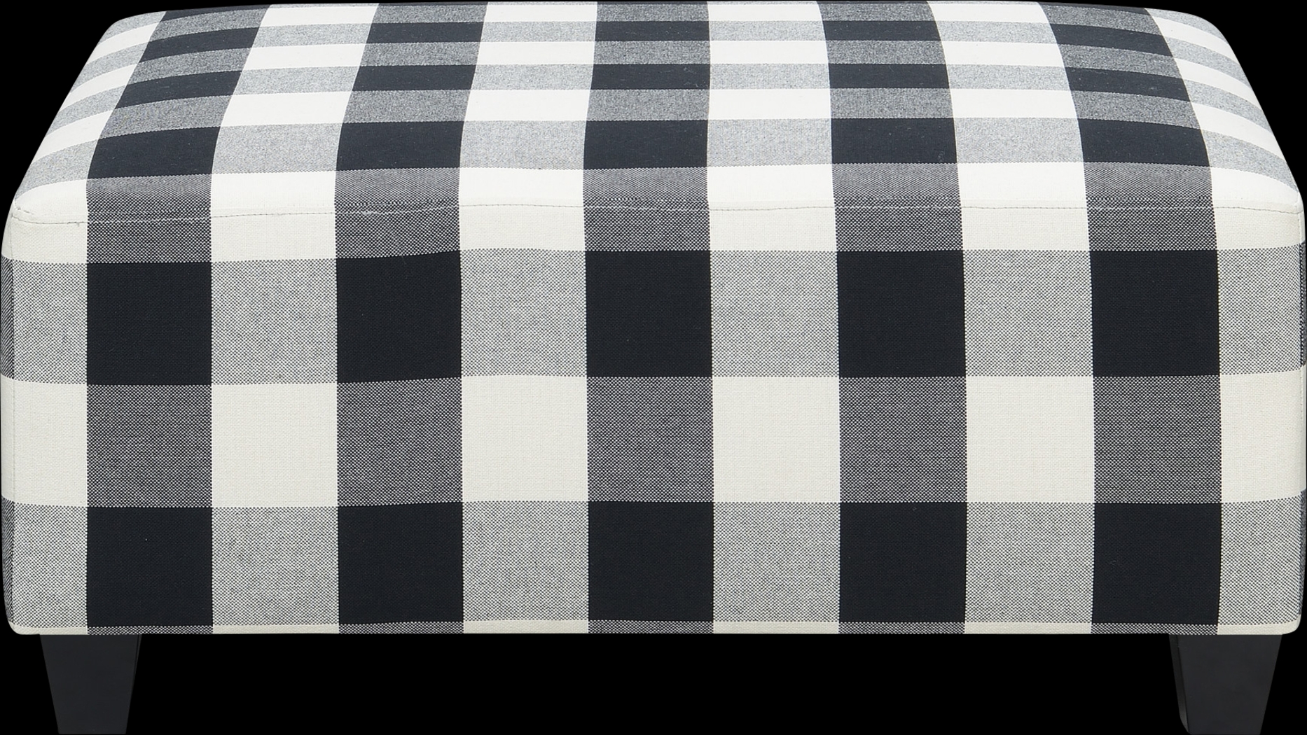 Amberview Black Ottoman - Thumbnail - Image 2