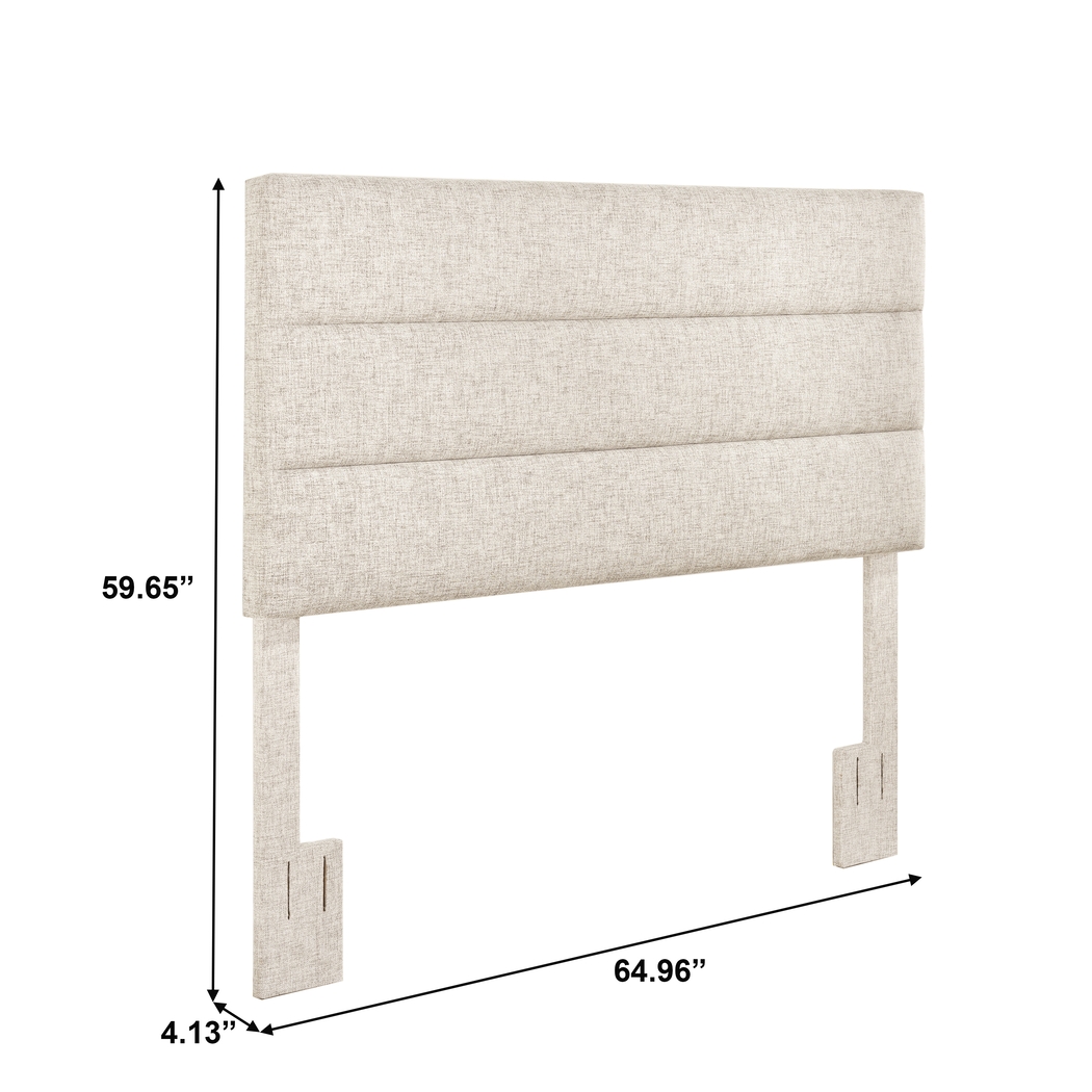 Amberwin Cream Full/Queen Headboard - Thumbnail - Image 7