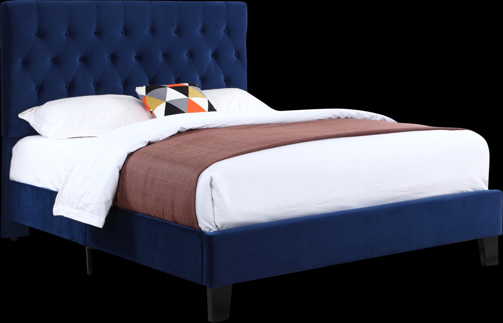 Ambiwood Blue Full Bed - Thumbnail - Image 1