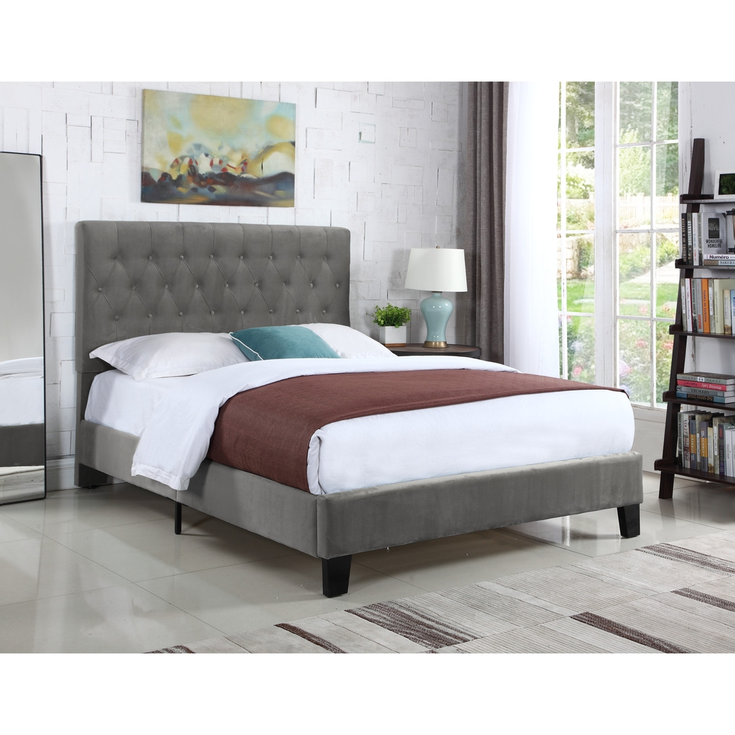 Ambiwood Dark Gray Queen Bed - Thumbnail - Image 5