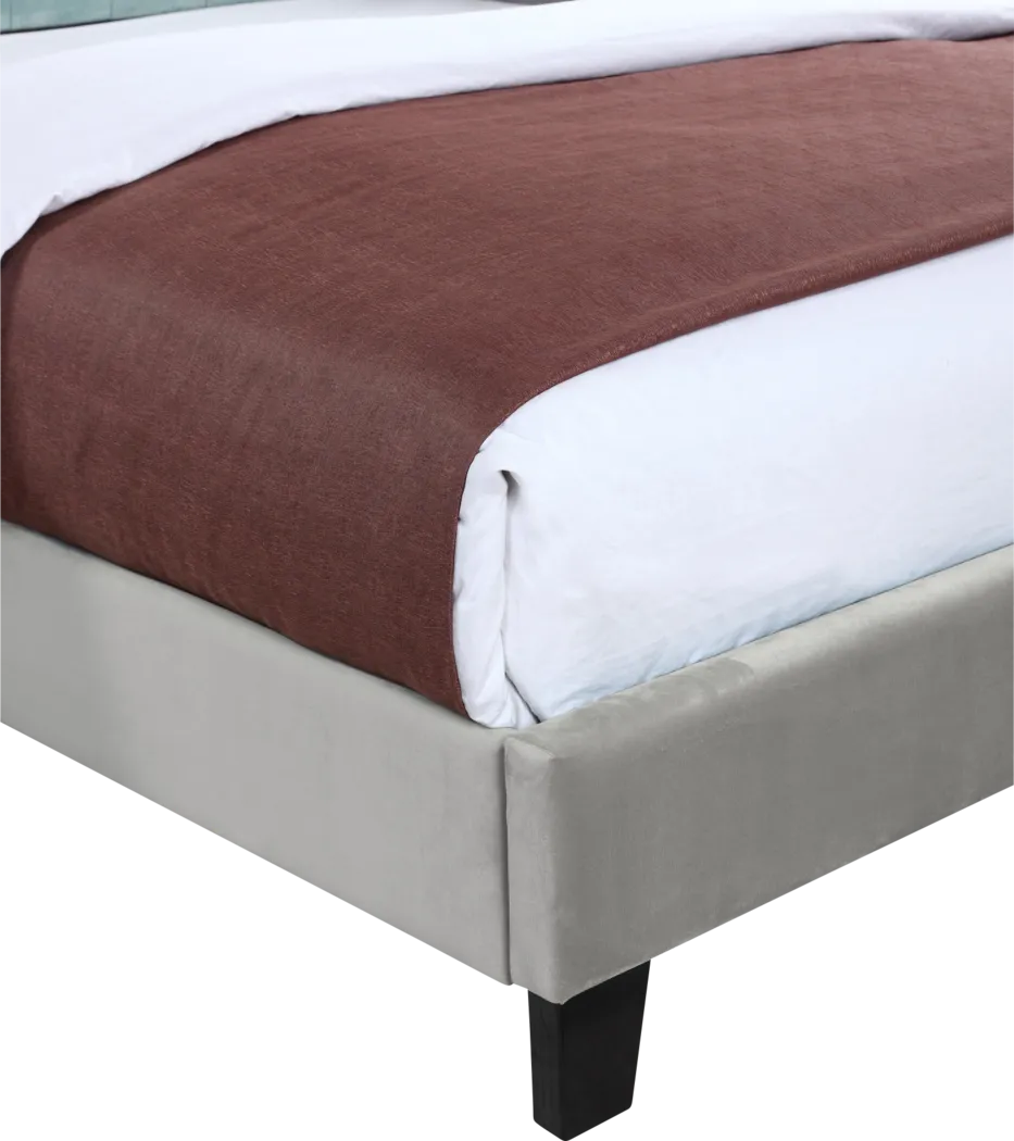Ambiwood Light Gray Full Bed - Thumbnail - Image 4