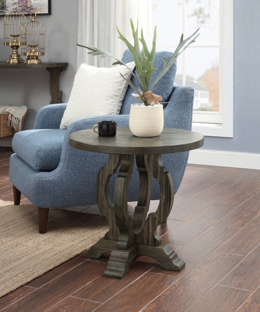 Amblecote Brown Accent Table - Thumbnail - Image 3