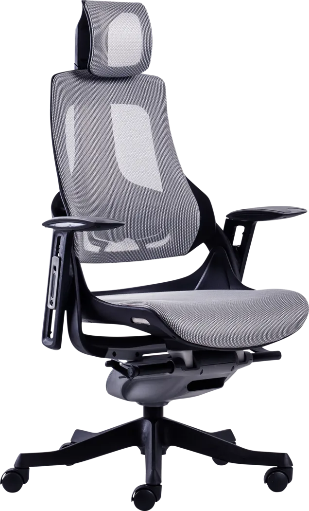 Ambona Gray Office Chair - Thumbnail - Image 3