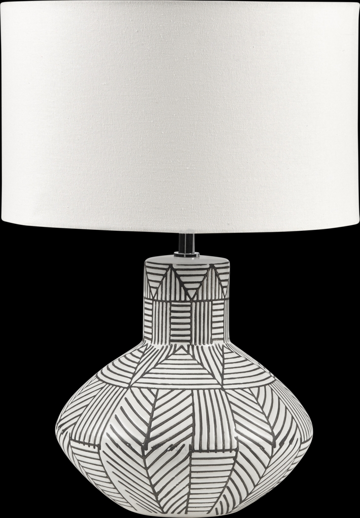 Ambre Lake White Lamp - Thumbnail - Image 1